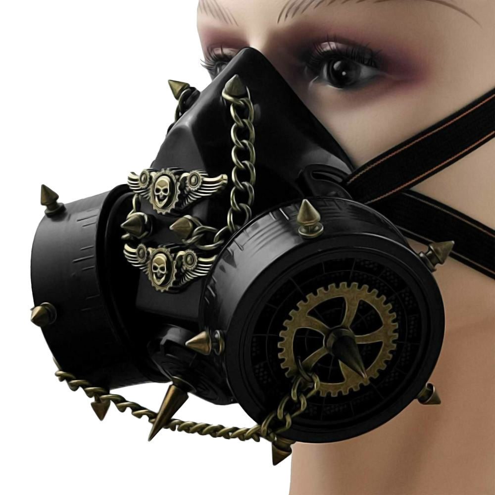Steampunk Bondage Gas Mask
