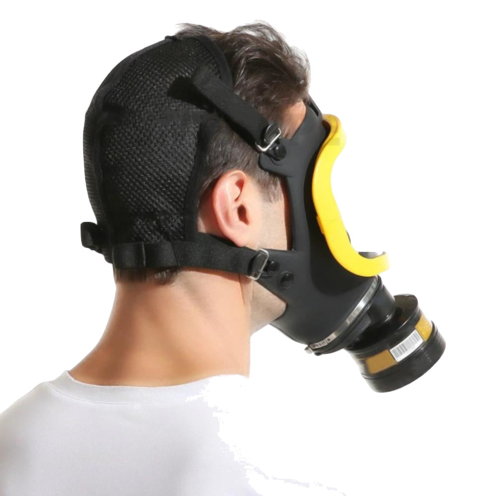 Clear Visor Rubber Gas Mask