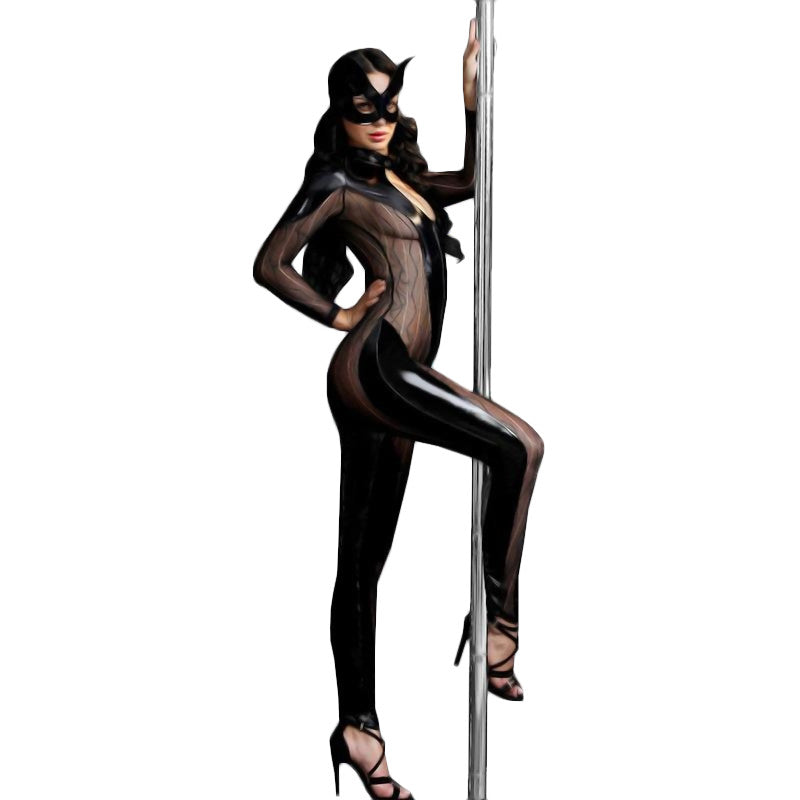 Playful Catwoman Halloween Costume