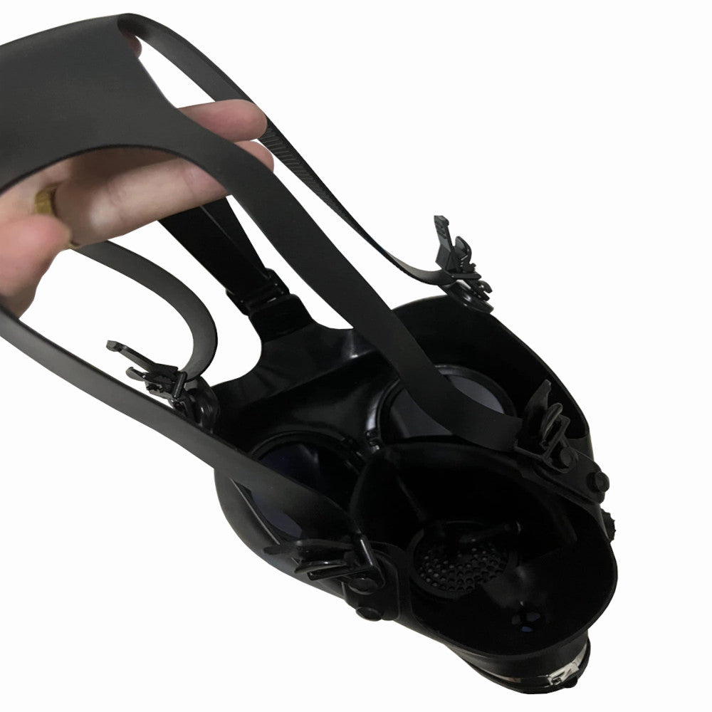 Submissive Latex Gas Mask
