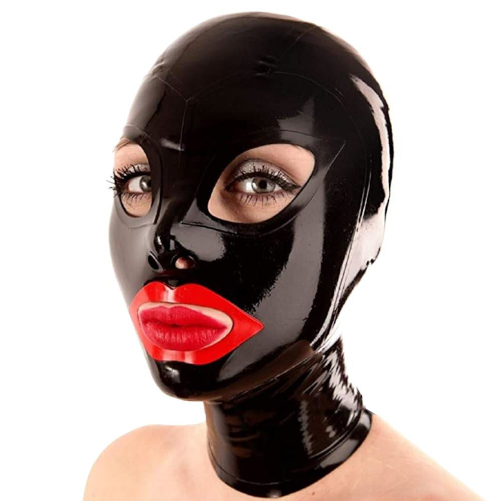 Sexy Black Mask Hood