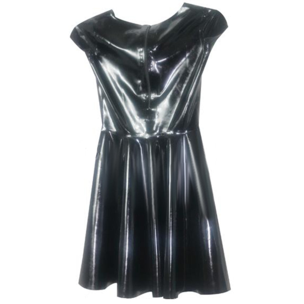 latex skater dress Latex Longsleeve Skater Dress