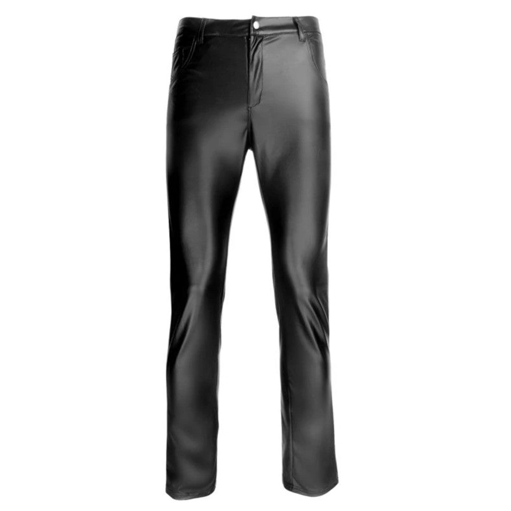 Sleek Leggings Men's PVC Trousers