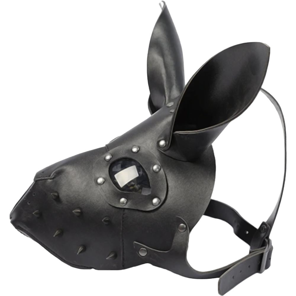 Rabbit Fetish Gas Mask Hood