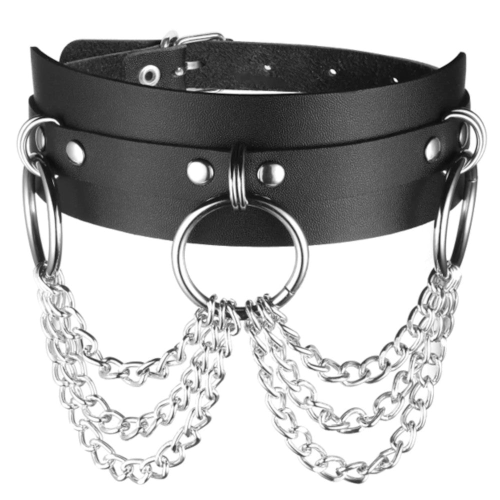 Black Sexy Sub Collar