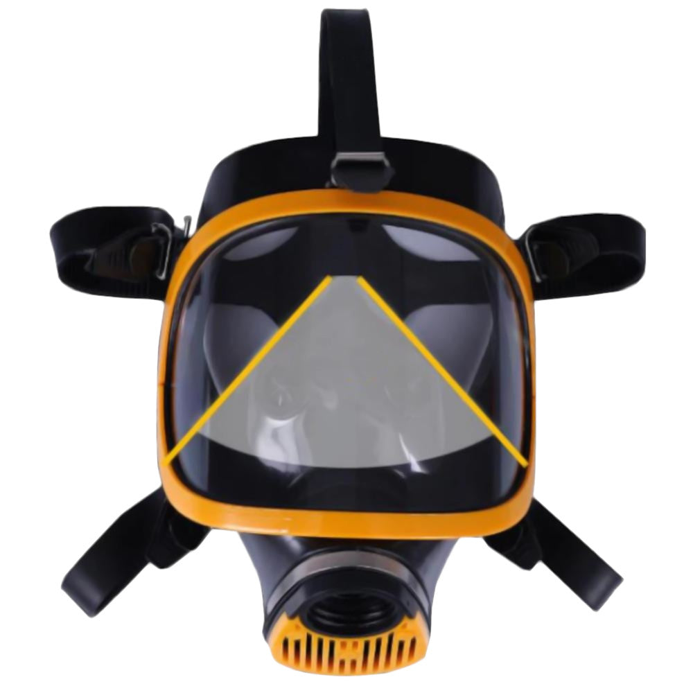 Clear Visor Rubber Gas Mask