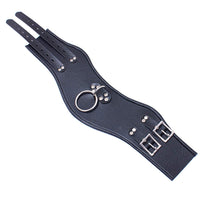 Black PU Leather Posture Collar