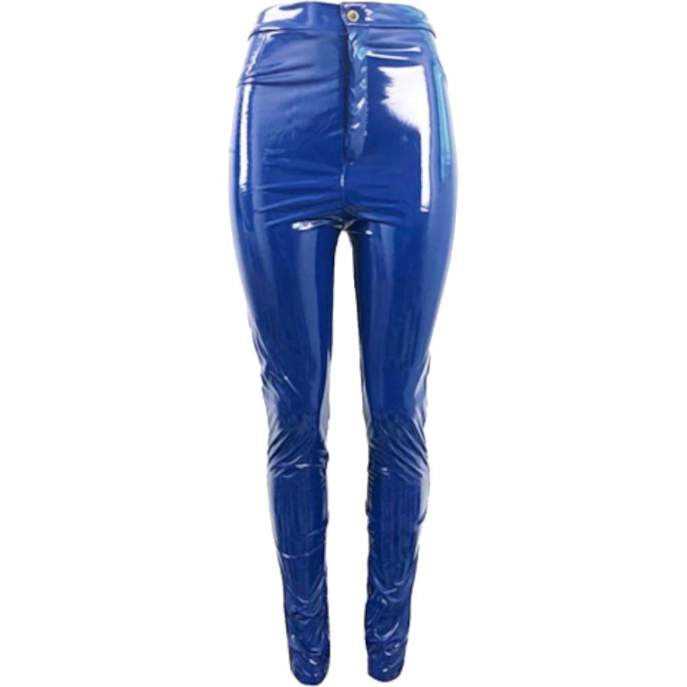 Colorful Women's Vinyl Pants