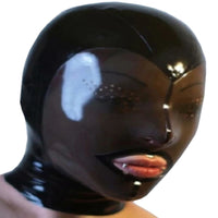 Sexy Black Latex Mask