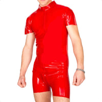 Mesmerizing Male Latex Catsuit